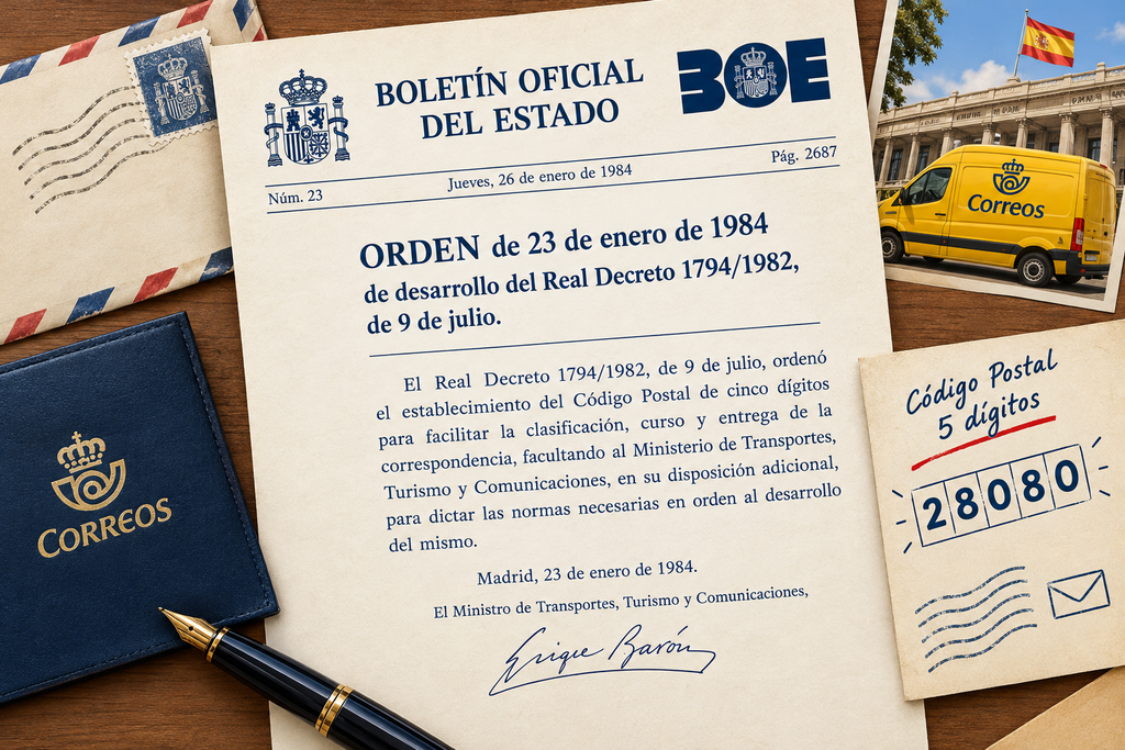 Reproducción de la Orden publicada en el Boletín Oficial del Estado.